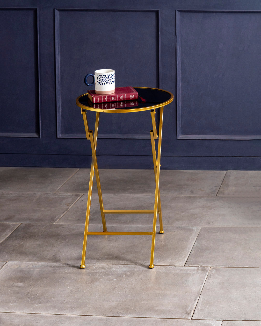 Noir Luxe Accent Table