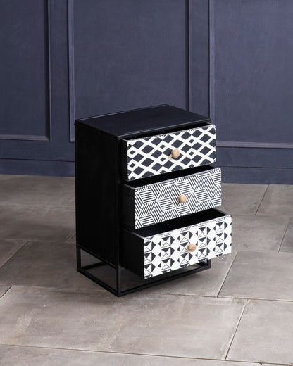 Mosaic Charm Bedside Table