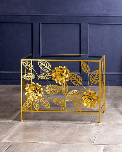 Golden Garden Console Table - Small