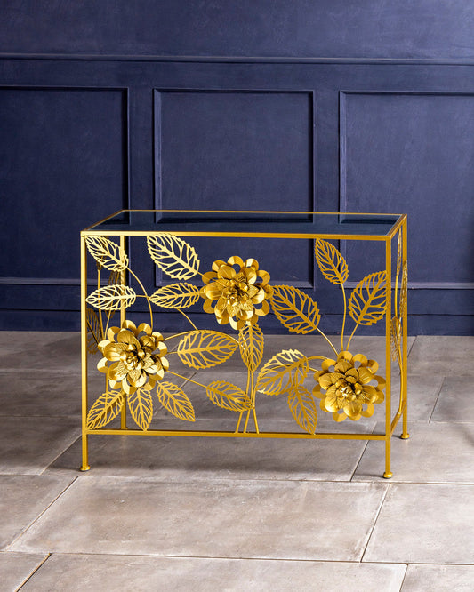 Golden Garden Console Table - Small