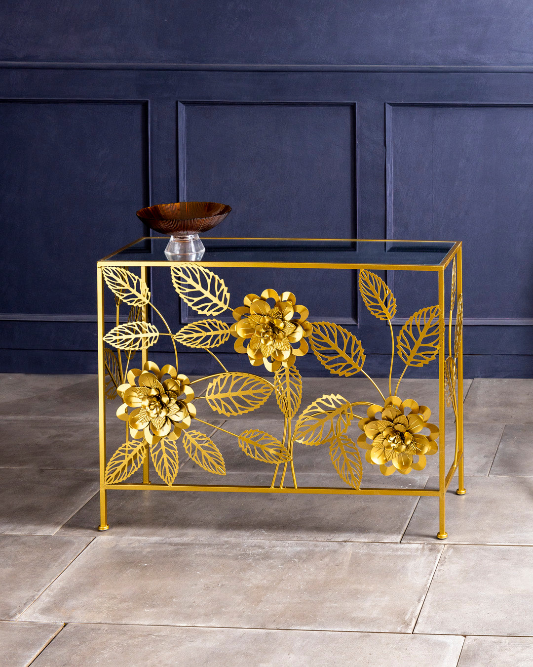 Golden Garden Console Table - Small