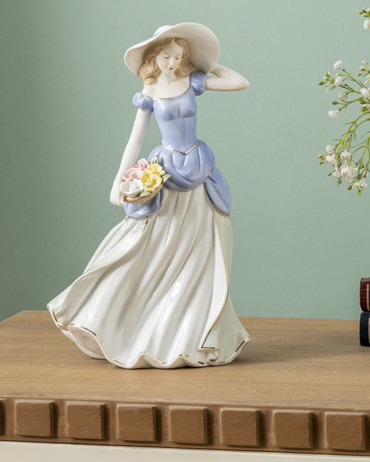 "Victorian Lady - Fine Porcelain Figurine