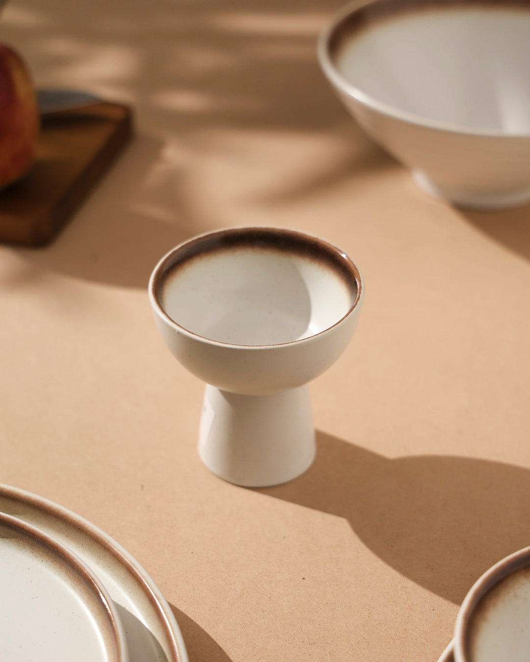 Artisan Glazed Dessert Bowl