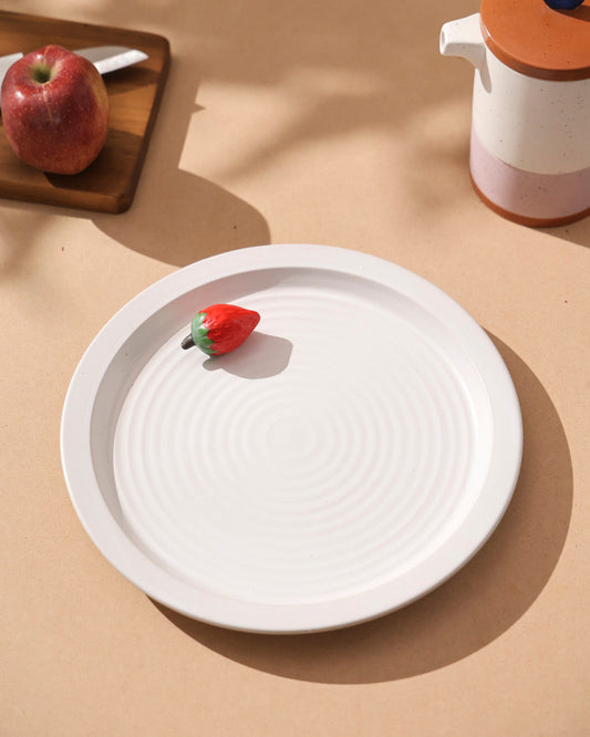 Strawberry Delight Serving Plate - Set Of 2