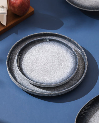 Deep Sea Speckled Quarter Plate