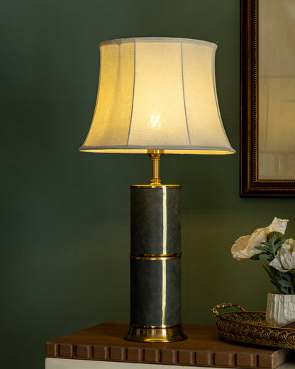 Slate Gold Luxe Table Lamp