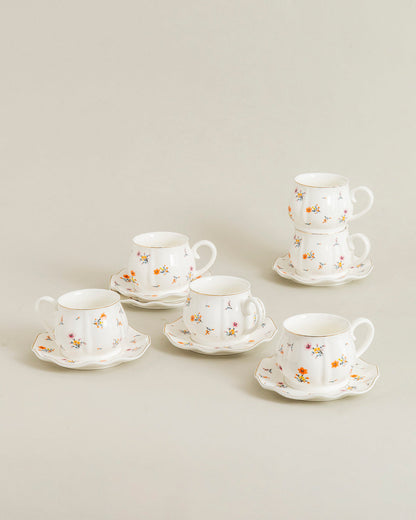 Blossom Meadow Tea Cup With Saucer