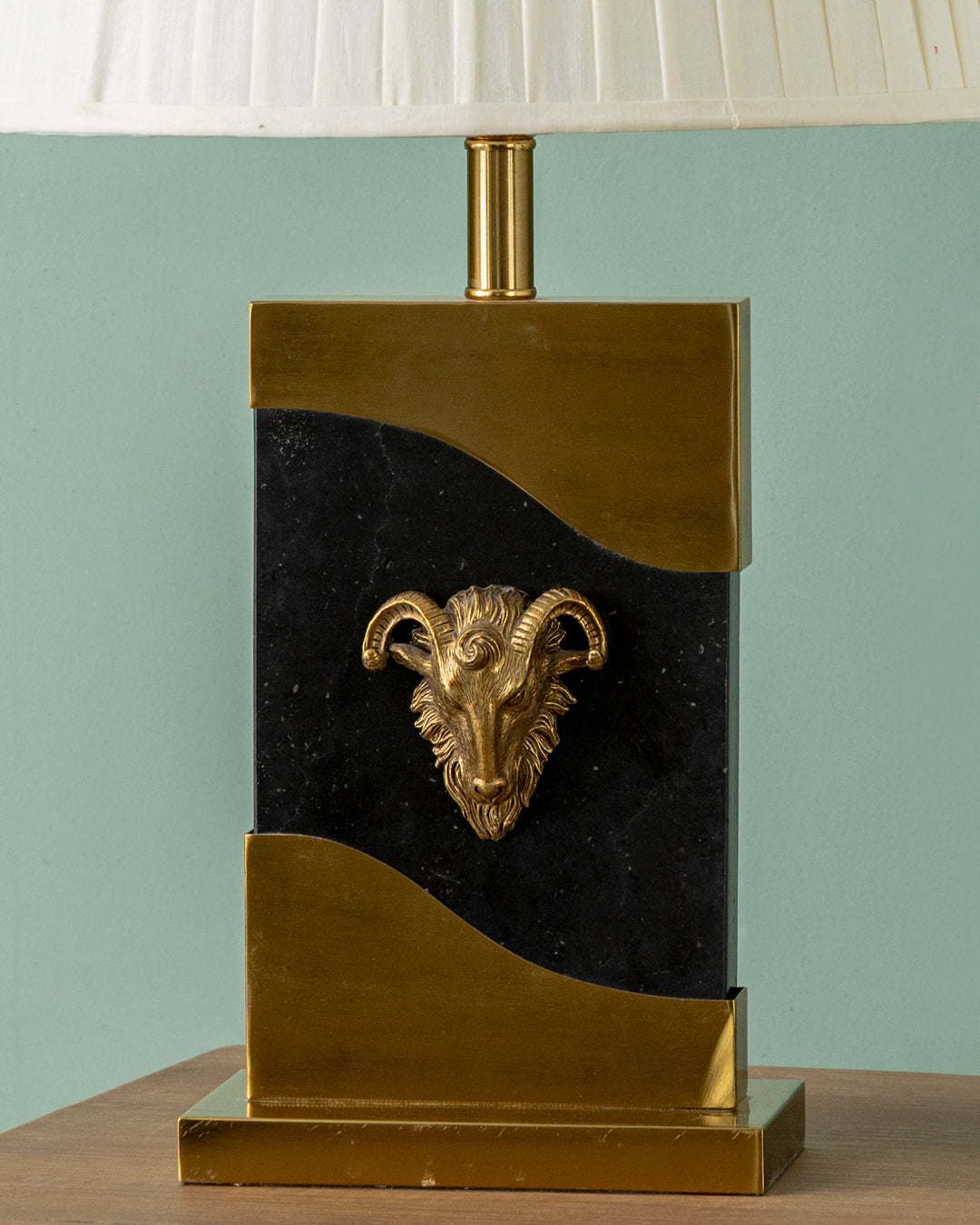 Regal Ram Emblem Table Lamp