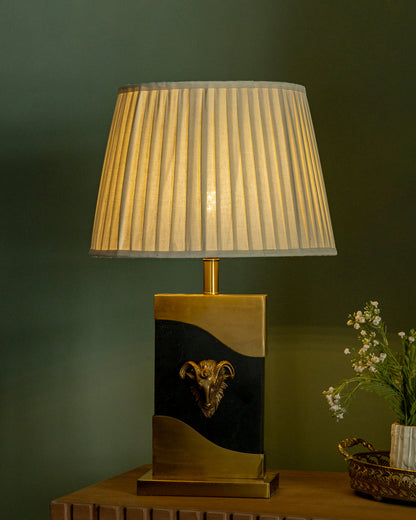 Regal Ram Emblem Table Lamp