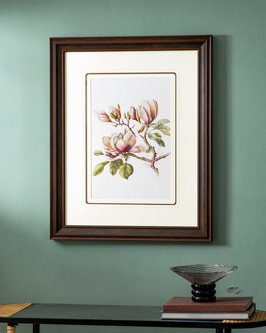 Magnolia Serenity: Artful Blooms Print "24x30" Inches