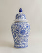 Royal Blue & White Heritage Temple Jar - 82 cm