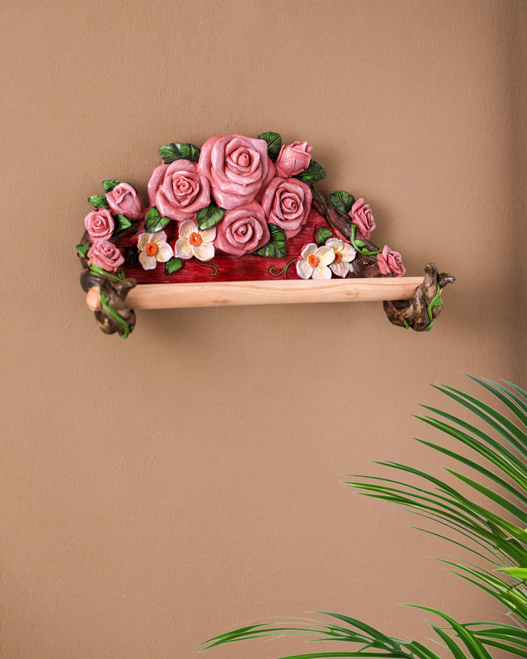 Rose Garden Tissue Holder - Pink