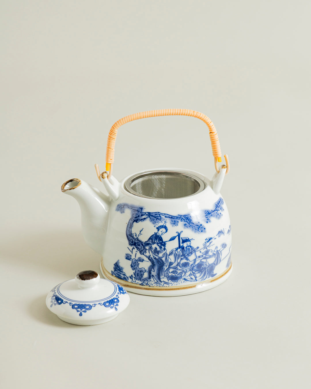 Oriental Landscape Tea Kettle