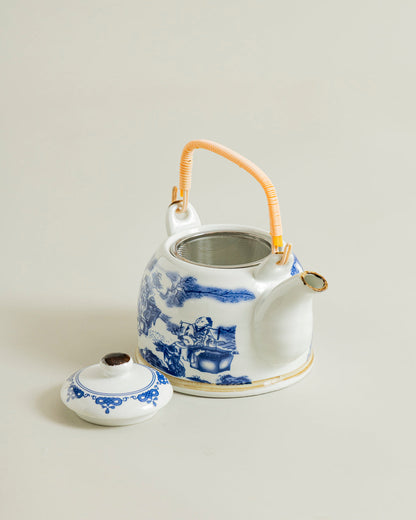 Oriental Landscape Tea Kettle