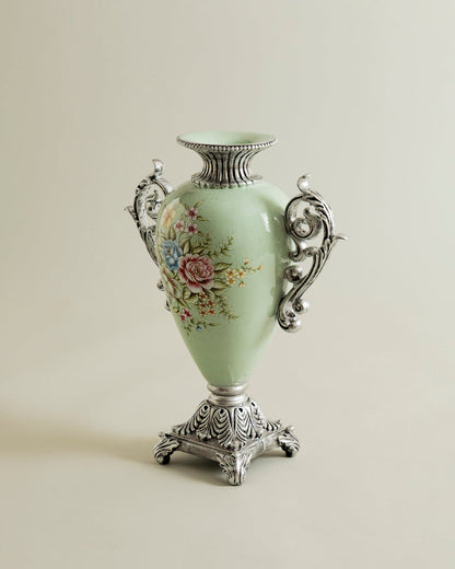 Pastel Bloom Elegance Vase