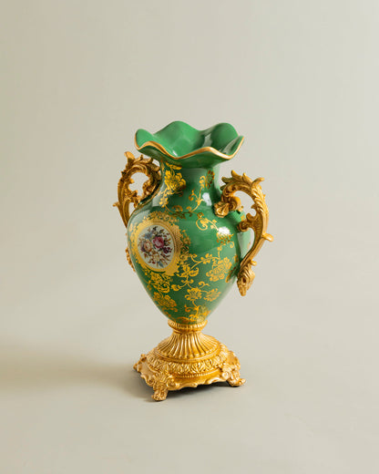 Verdant Royale Ornate Vase