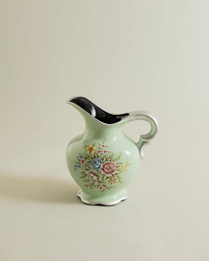 Pastel Bloom Elegance Pitcher Vase