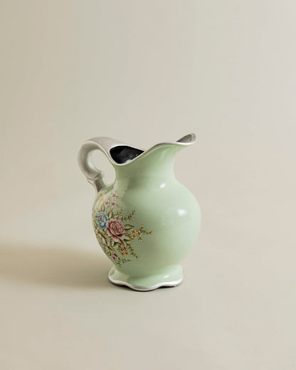 Pastel Bloom Elegance Pitcher Vase