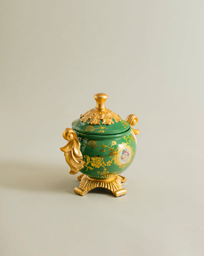 Verdant Royale Ornate Decorative Bowl With Lid