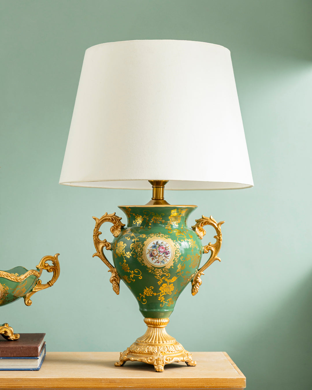Verdant Royale Ornate Table Lamp