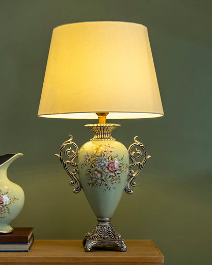 Pastel Bloom Elegance Table Lamp