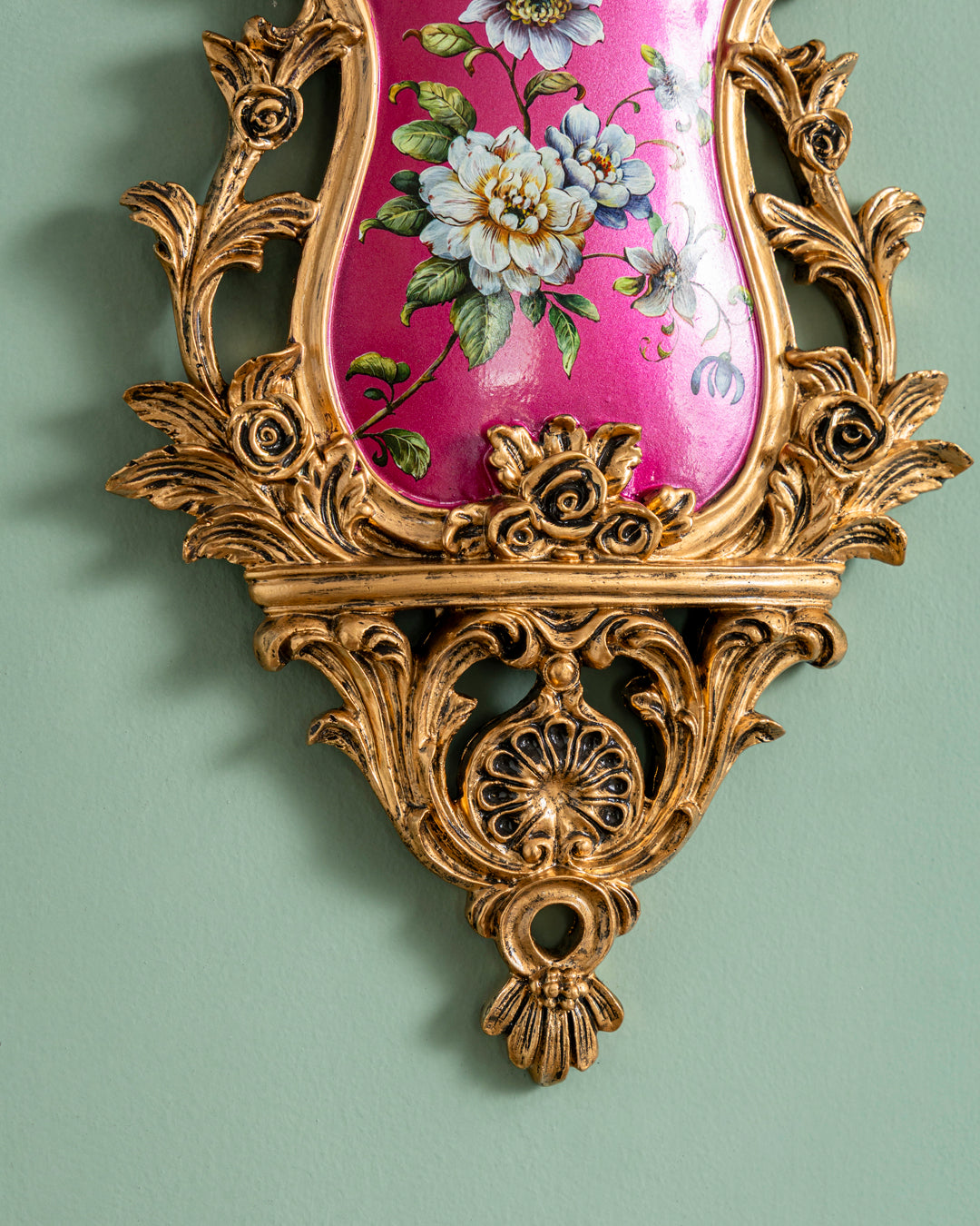 Victorian Floral Decorative Wall Accent