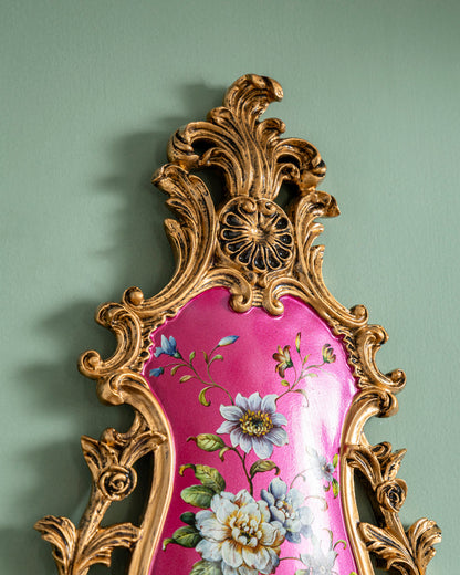 Victorian Floral Decorative Wall Accent