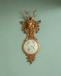Victorian Antler Floral Wall Accent