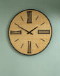 Heritage Weave Roman Wall Clock