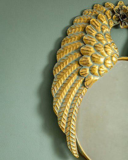 Regal Wings Accent Wall Mirror