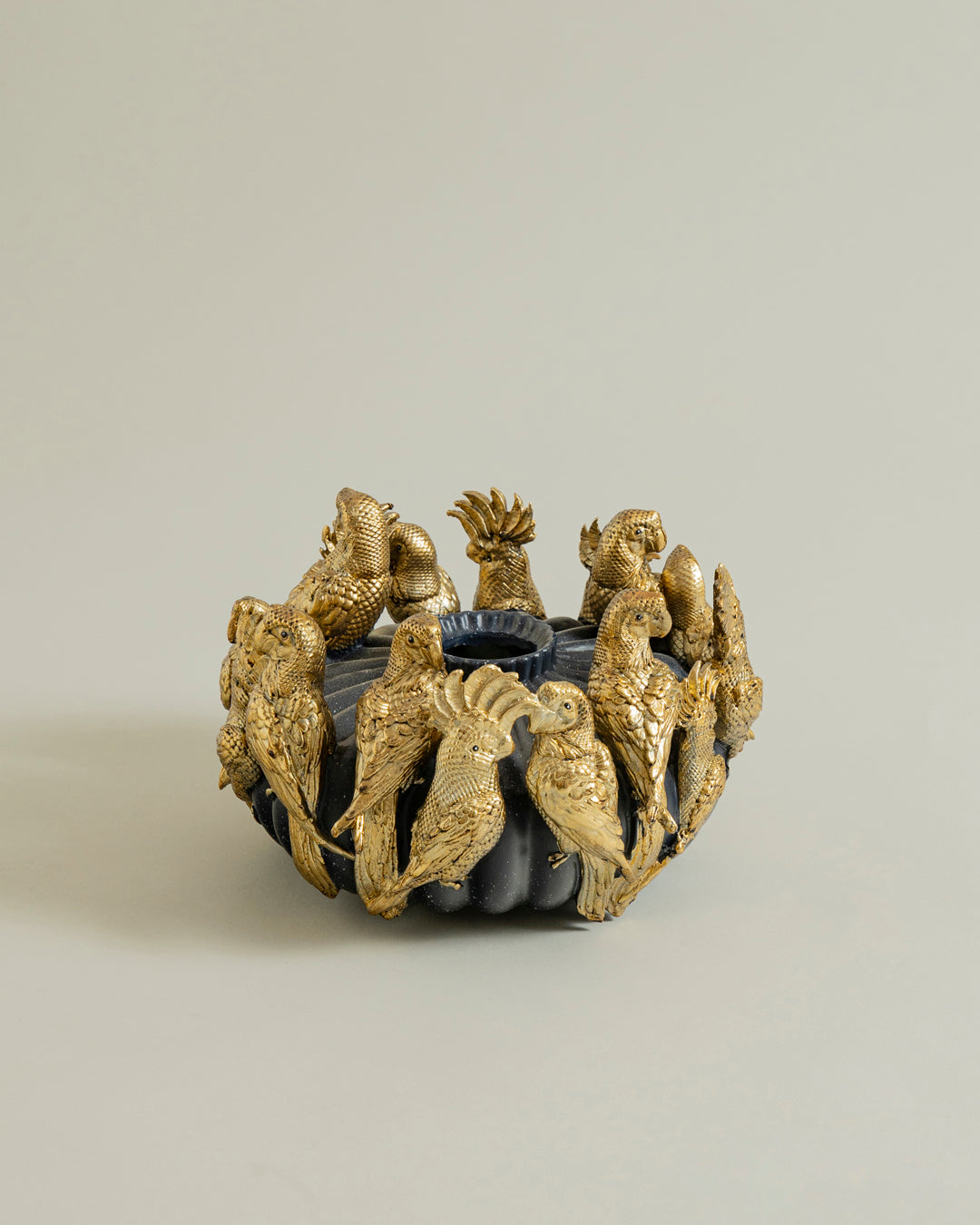 Royal Golden Aviary Vase