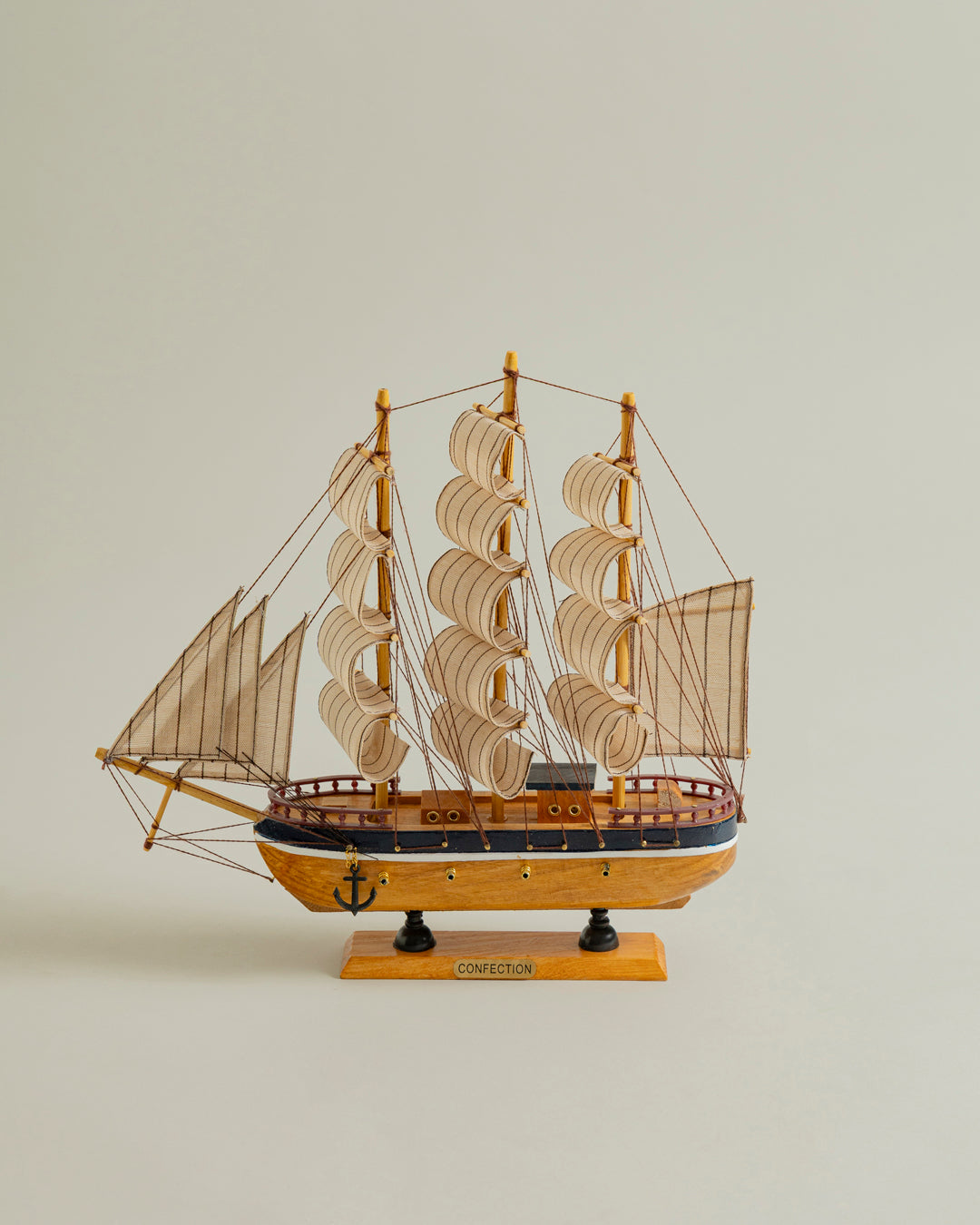 "The Gold Mariner" Wooden Decorative Ship