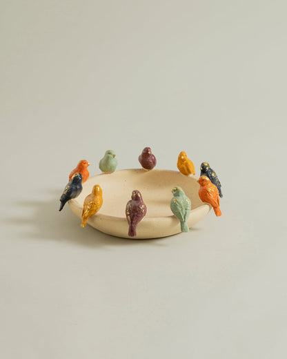 Chirping Birds Decorative Bowl