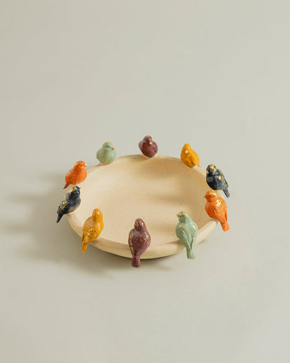 Chirping Birds Decorative Bowl