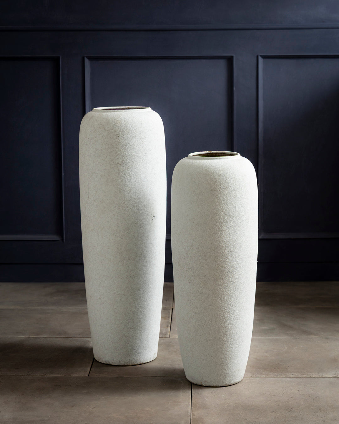 Pebble Finish Designer Floor Vase - Large
