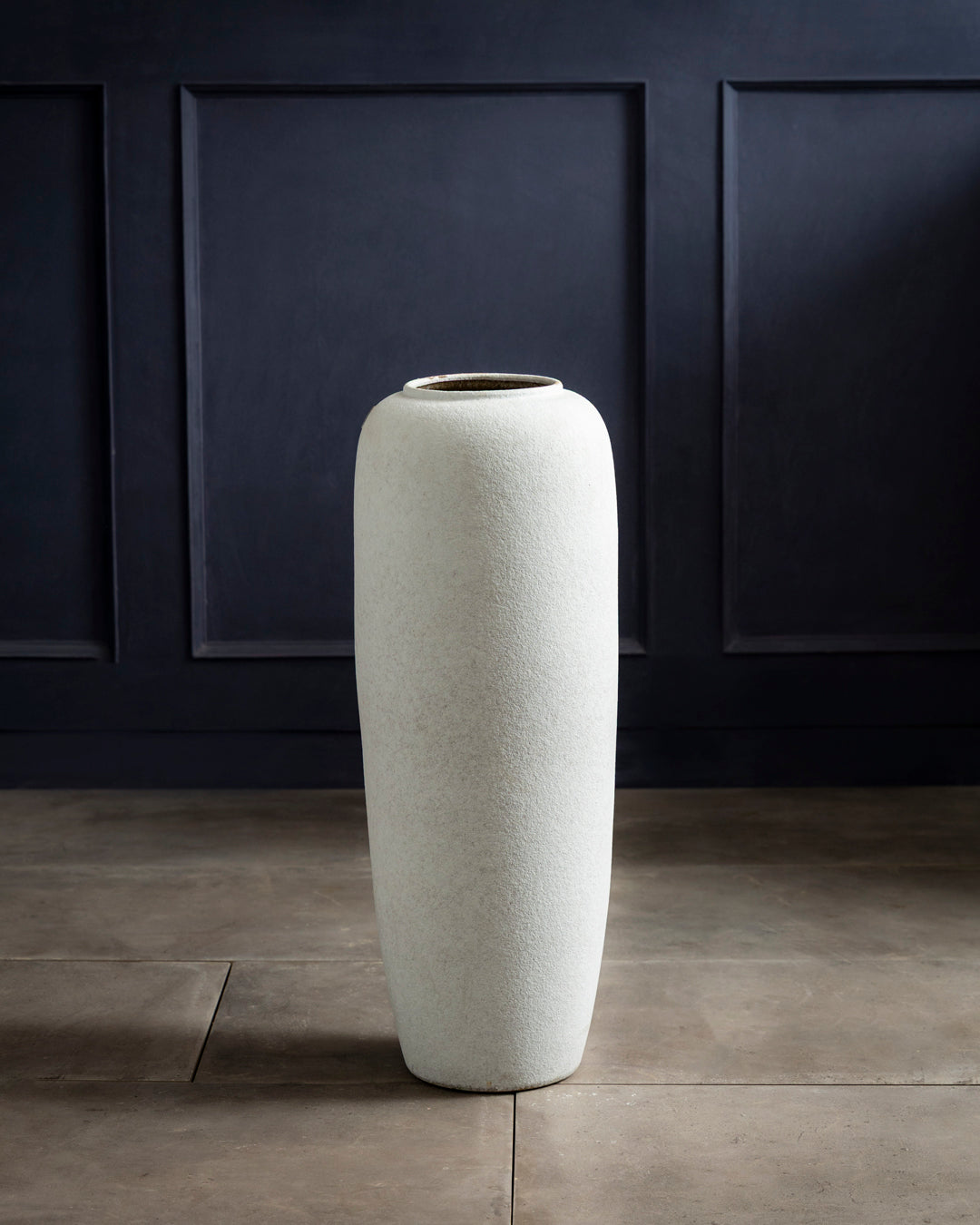 Pebble Finish Designer Floor Vase - Small