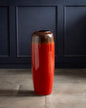 Crimson Ombre Floor Vase - Small