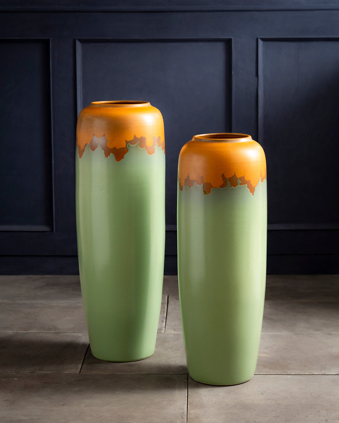 Verdant Harmony Floor Vase - Large