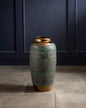 Obsidian Moss Floor Vase - Medium