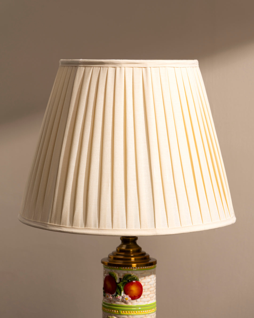 Peach Blossom Ceramic Table Lamp