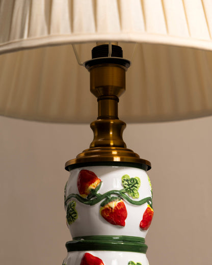 Sweet Strawberry Condiment Table Lamp