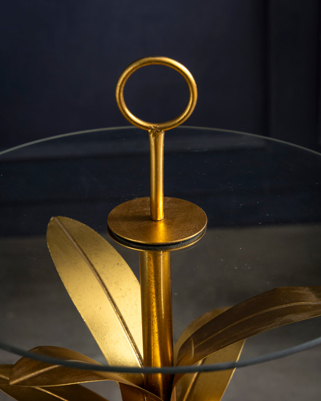 Lotus Bloom Accent Table