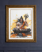 The Divine Guardian - Lord Shiva Fire of Devotion
