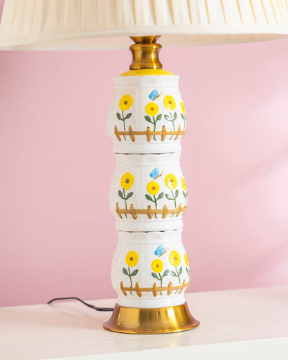 Garden Bloom Ceramic Table Lamp
