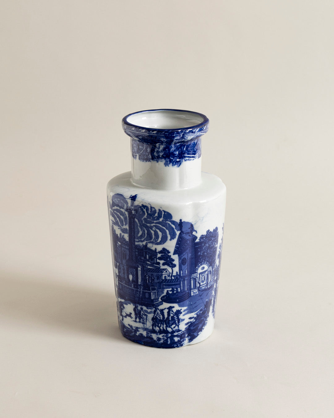 Heritage Blue Landscape Vase