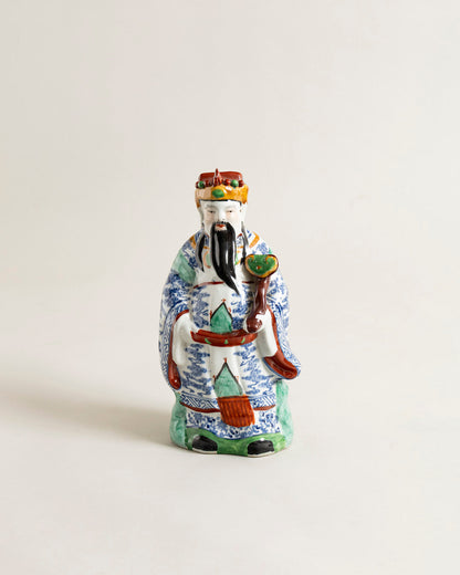 'The Three Star Gods' Porcelain Sculptures - Set Of 3