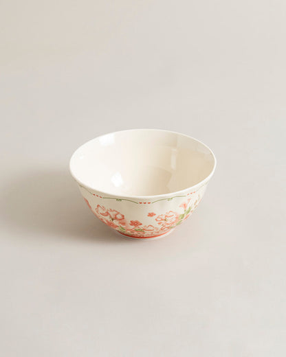 Blush Floral Garden Bowl