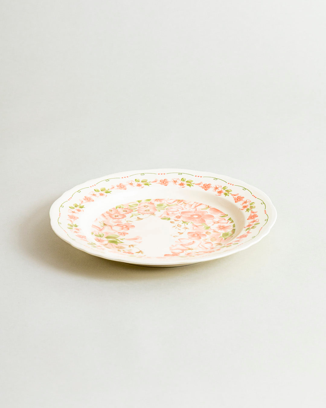 Blush Floral Garden Dinner Plate