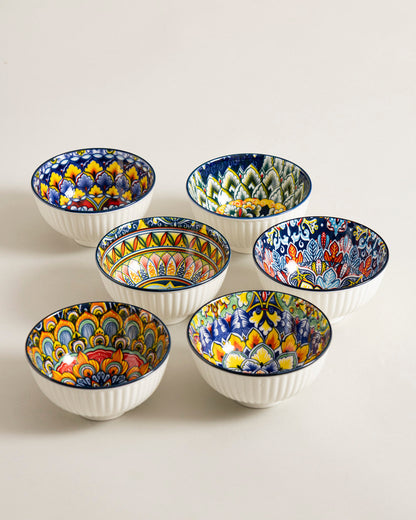 Royal Mosaic Katori - Set Of 6