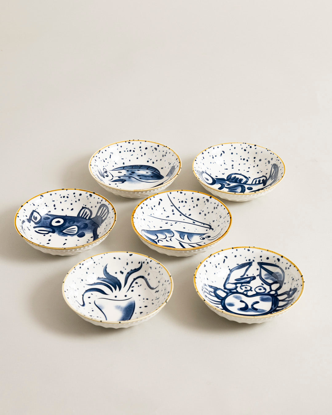 Ocean Tales Bowl - Set Of 6